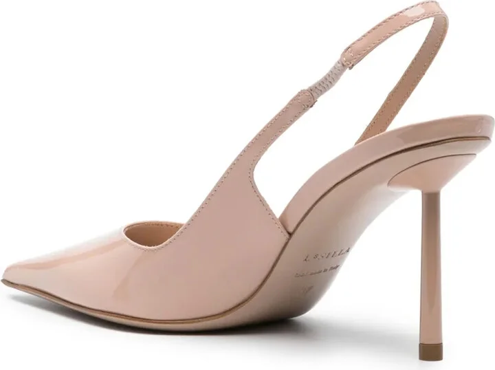 Bella 95mm patent leather pumps - Image 3