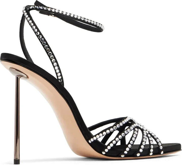 Bella Duchess crystal-embellished sandals - Image 3