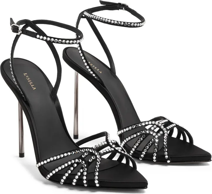 Bella Duchess crystal-embellished sandals - Image 5