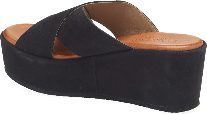 Bella Platform Wedge Slide Sandal - Image 2