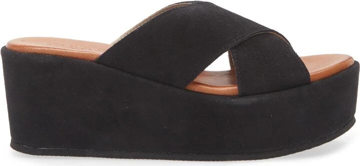 Bella Platform Wedge Slide Sandal - Image 3