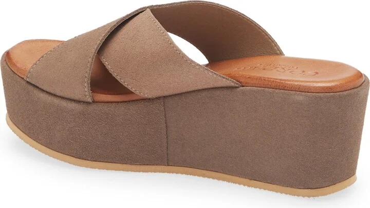 Bella Platform Wedge Slide Sandal - Image 8