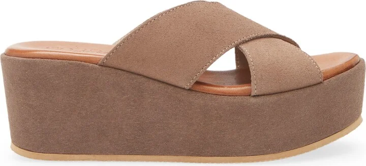 Bella Platform Wedge Slide Sandal - Image 9