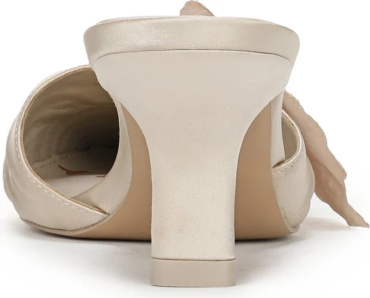 Bella Pointed Toe Kitten Heel Pump - Image 7