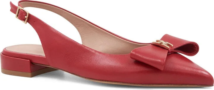 Bella Pointed Toe Slingback Flat