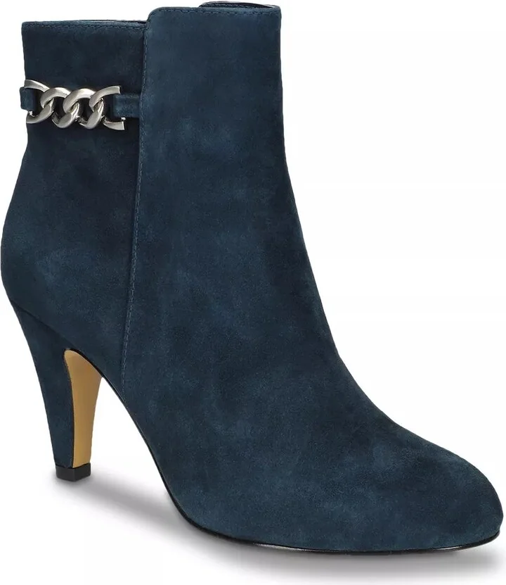 Navy Suede