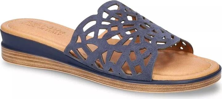Navy Suede