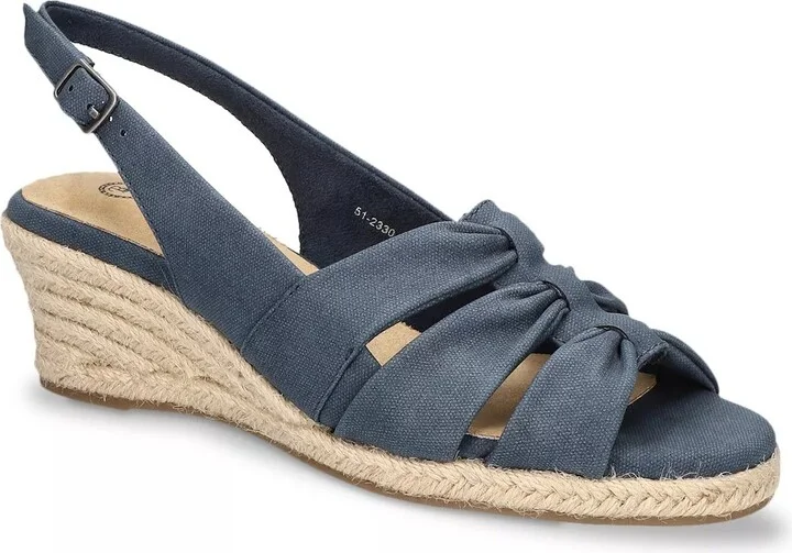 Bella Vita Cheerful Espadrille Wedge Sandal