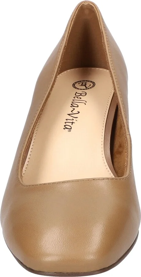 Bella Vita Jillian Women's Block Heel Square Toe Pumps - Image 2
