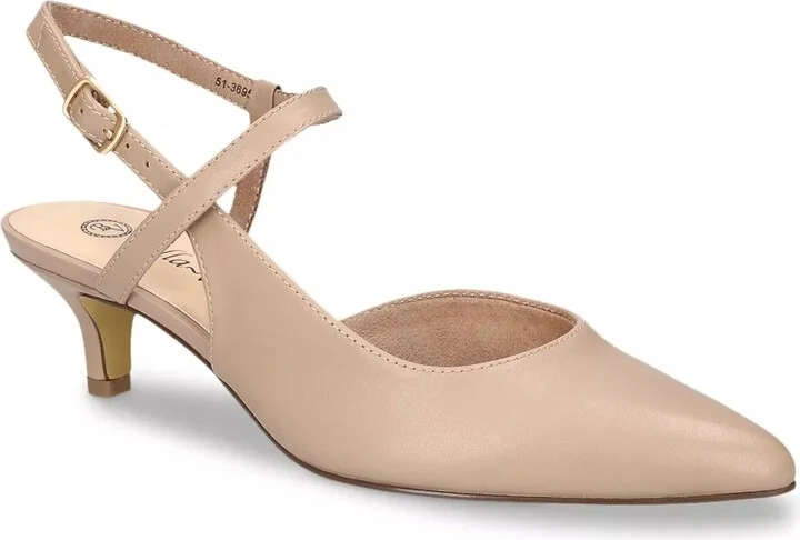 Beige Leather