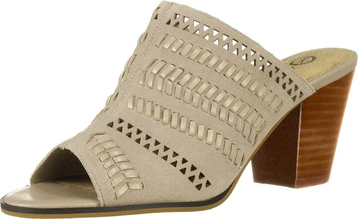 Bella Vita Koraline Slide Sandal on Block Heel Mule