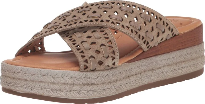 Taupe Suede Leather
