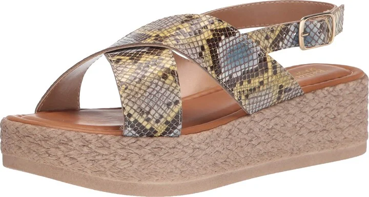 Bella Vita Made in Italy Women's Platform Sandal Flat