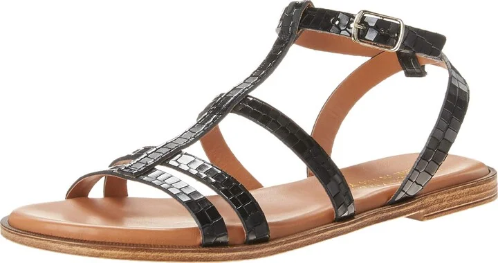 Bella Vita Made in Italy Women's Strappy Sandal Flat