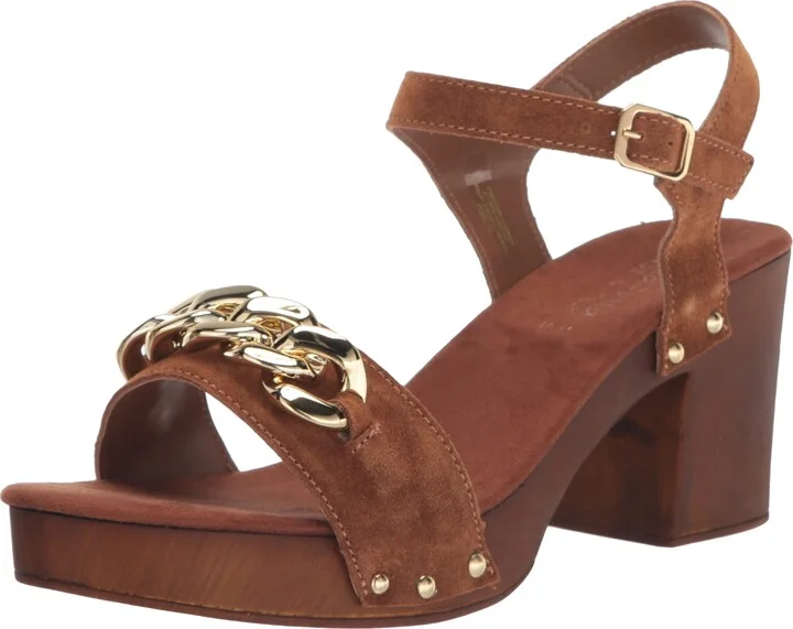 Cognac Suede Leather