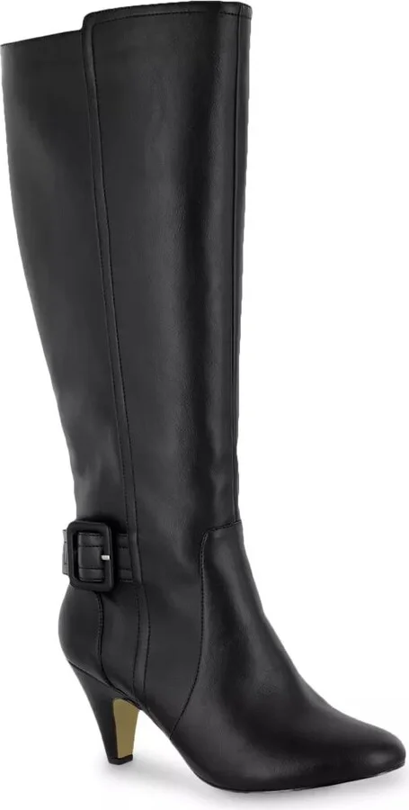 Black Faux Leather