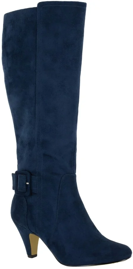 Navy Suede