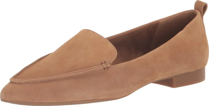 Cognac Suede Leather