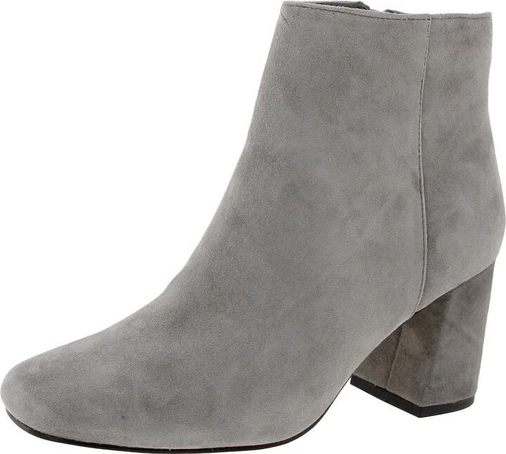 Grey Suede Leather