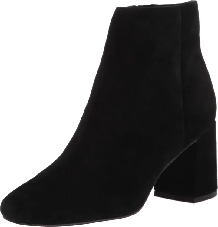 Black Suede Leather