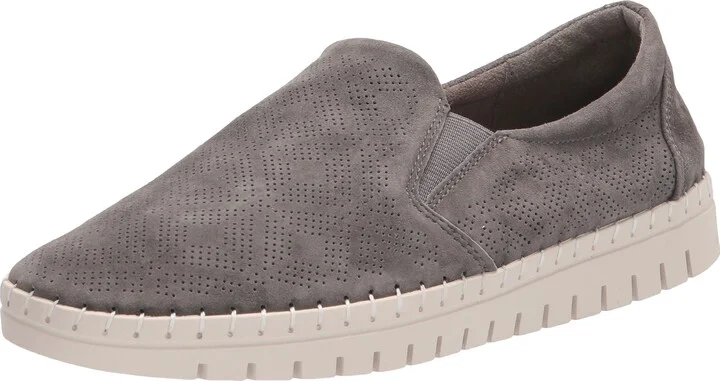 Grey Kidsuede Leather