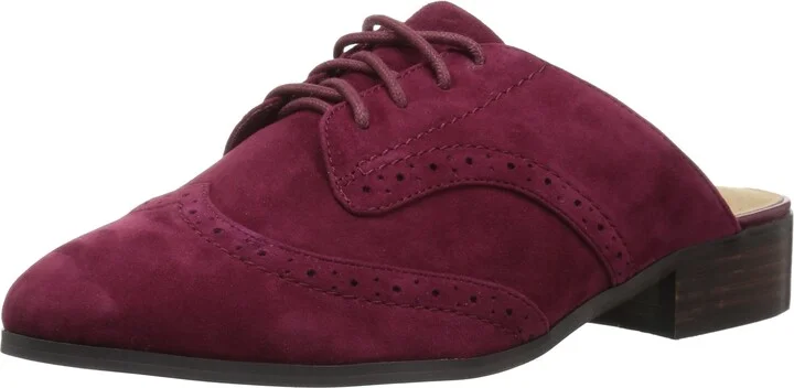 Burgundy Kid Suede