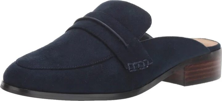 Navy Suede