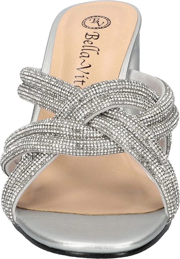 Bella Vita Women's Carmen Heeled Slip On Sandals - Image 6