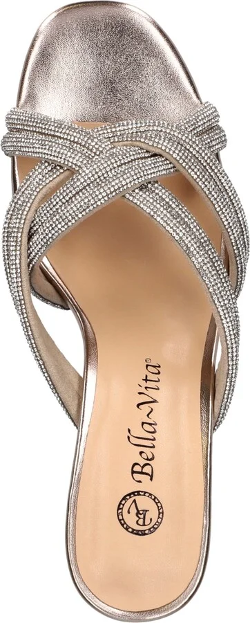 Bella Vita Women's Carmen Heeled Slip On Sandals - Image 9
