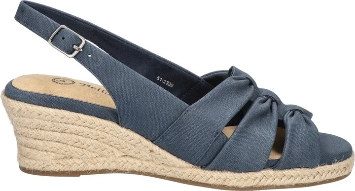 Bella Vita Women's Cheerful Espadrille Wedge Sandals - Image 3