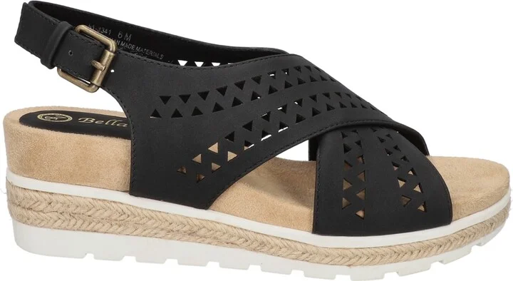 Bella Vita Women's Cosette Wedge Sandals - Image 2