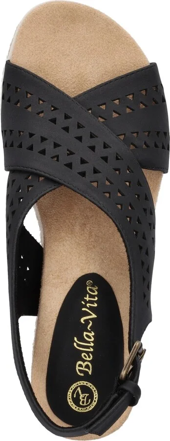 Bella Vita Women's Cosette Wedge Sandals - Image 4