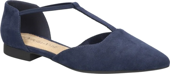 Navy Suede