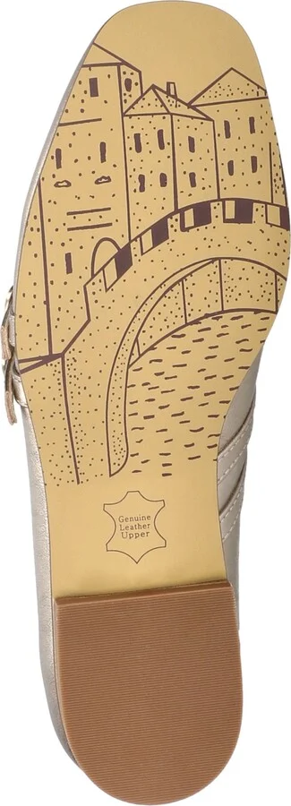 Bella Vita Women's Davenport Mary Jane Flats - Nude Patent, Faux Leather - Image 10