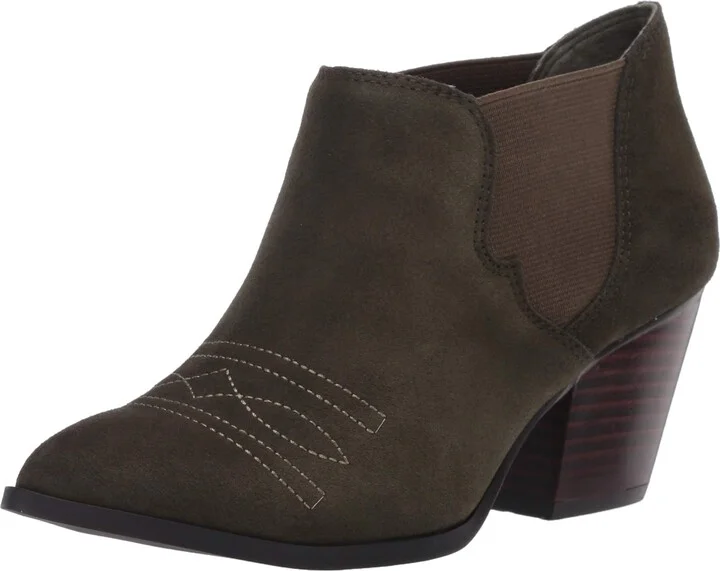 Olive Suede Leather