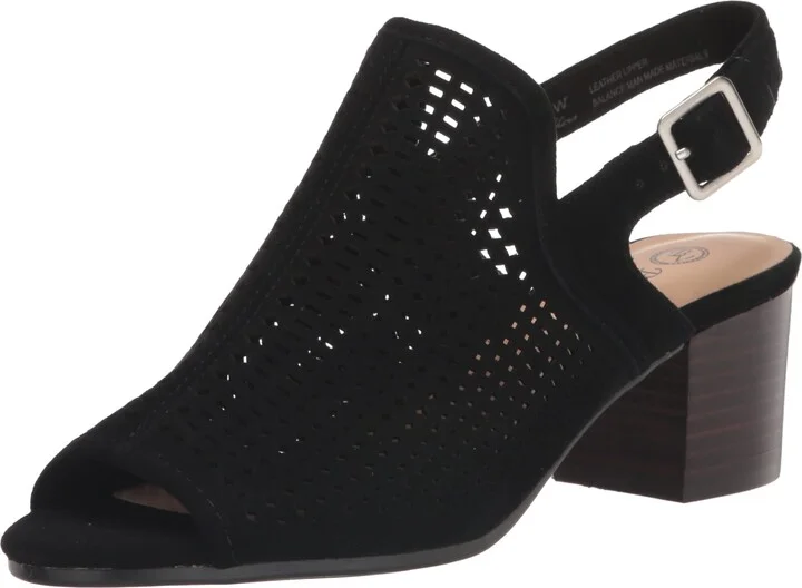 Black Suede Leather