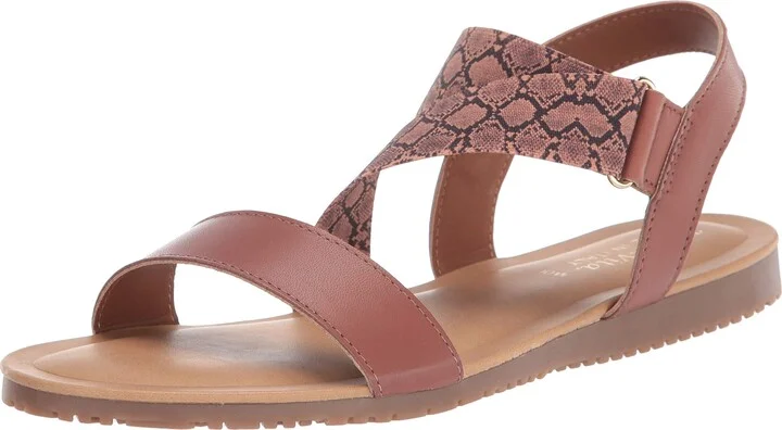 Tan Leather/Multi Snake