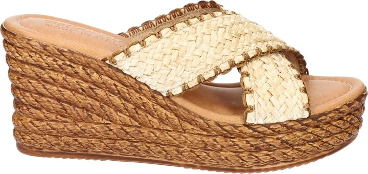 Bella Vita Women's Geo-Italy Wedge Sandals - Image 6