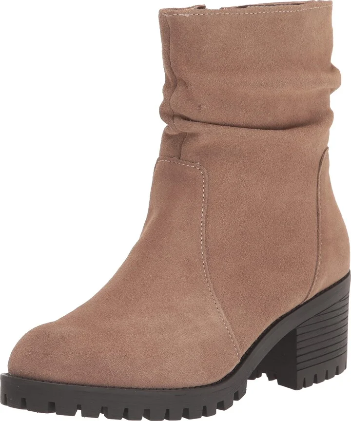 Almond Suede Leather