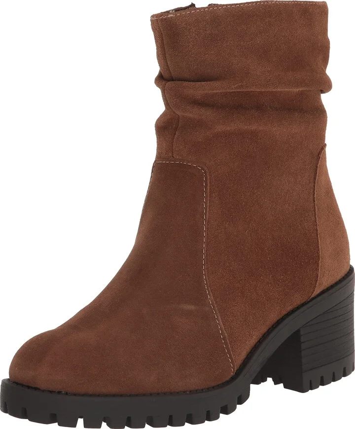Cognac Suede Leather