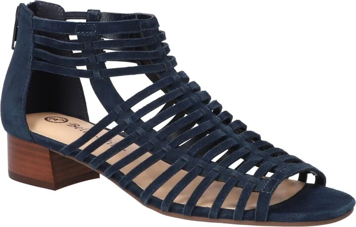 Bella Vita Women's Holden Block Heeled Strappy Sandals