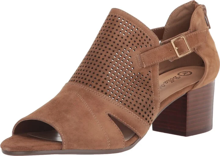 Dark Tan Suede Leather