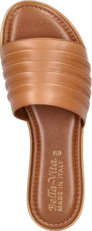Bella Vita Women's Italy Rya-Italy Flat Slide Sandals - Image 4