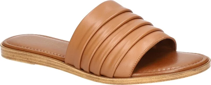 Bella Vita Women's Italy Rya-Italy Flat Slide Sandals