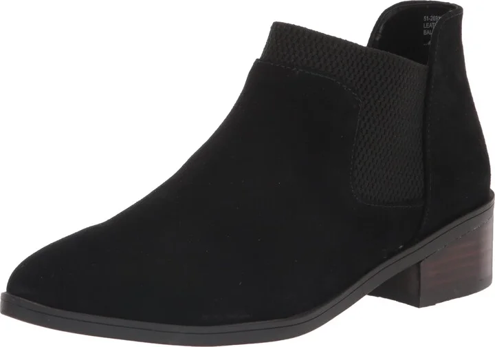 Black Suede Leather