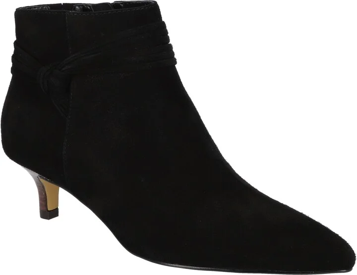 Black Suede Leather