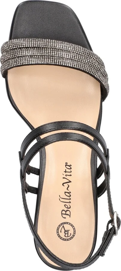 Bella Vita Women's Majesty Square Toe Block Heel Sandals - Image 4