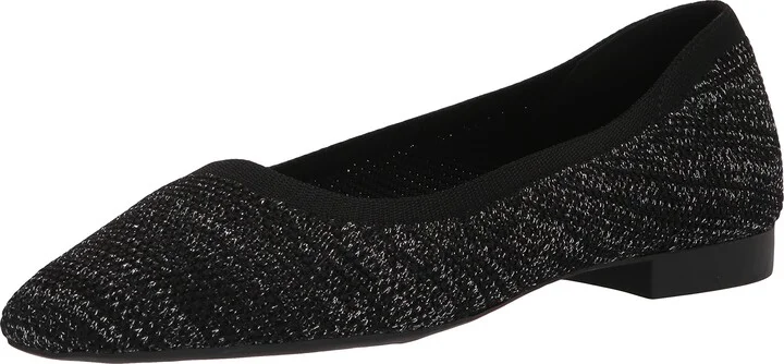 Black Metallic Knit
