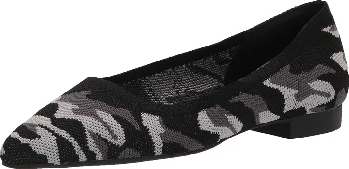 Black/Grey Camo Knit