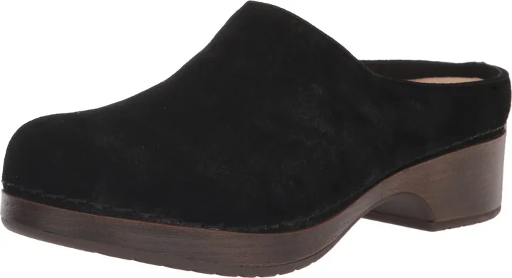 Black Suede Leather